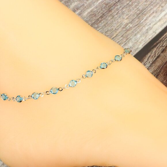 "Elegant Handmade Anklet – Delicate Jewelry for Women, MAR091724 - Picture 1 of 10